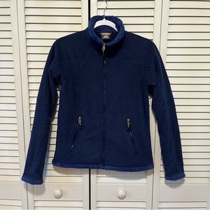 Nike ACG Women's Small Full Zip Fleece Fit Therma Blue Purple Jacket